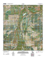 Dunbarton Louisiana Historical topographic map, 1:24000 scale, 7.5 X 7.5 Minute, Year 2012