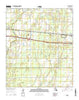 Dunn Louisiana Current topographic map, 1:24000 scale, 7.5 X 7.5 Minute, Year 2015