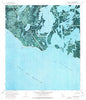 East Bay Junop Louisiana Historical topographic map, 1:24000 scale, 7.5 X 7.5 Minute, Year 1974