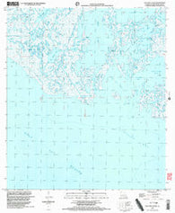 East Bay Junop Louisiana Historical topographic map, 1:24000 scale, 7.5 X 7.5 Minute, Year 1998