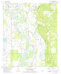 East Point Louisiana Historical topographic map, 1:24000 scale, 7.5 X 7.5 Minute, Year 1979