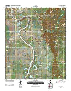 East Point Louisiana Historical topographic map, 1:24000 scale, 7.5 X 7.5 Minute, Year 2012