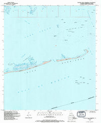 Eastern Isles Dernieres Louisiana Historical topographic map, 1:24000 scale, 7.5 X 7.5 Minute, Year 1994