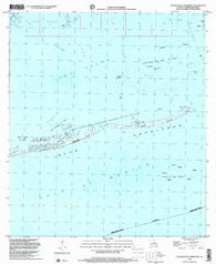 Eastern Isles Dernieres Louisiana Historical topographic map, 1:24000 scale, 7.5 X 7.5 Minute, Year 1998