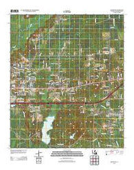 Eastwood Louisiana Historical topographic map, 1:24000 scale, 7.5 X 7.5 Minute, Year 2012