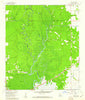 Echo Texas Historical topographic map, 1:24000 scale, 7.5 X 7.5 Minute, Year 1960