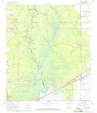 Echo Texas Historical topographic map, 1:24000 scale, 7.5 X 7.5 Minute, Year 1960