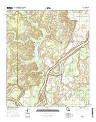 Effie Louisiana Current topographic map, 1:24000 scale, 7.5 X 7.5 Minute, Year 2015