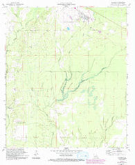 Elizabeth Louisiana Historical topographic map, 1:24000 scale, 7.5 X 7.5 Minute, Year 1959