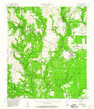 Elizabeth Louisiana Historical topographic map, 1:62500 scale, 15 X 15 Minute, Year 1959