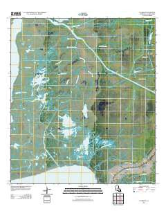 Ellerslie Louisiana Historical topographic map, 1:24000 scale, 7.5 X 7.5 Minute, Year 2012