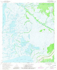 Ellerslie Louisiana Historical topographic map, 1:24000 scale, 7.5 X 7.5 Minute, Year 1970