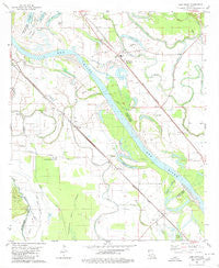 Elm Grove Louisiana Historical topographic map, 1:24000 scale, 7.5 X 7.5 Minute, Year 1980