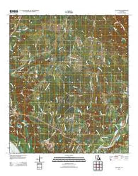 Elm Park Louisiana Historical topographic map, 1:24000 scale, 7.5 X 7.5 Minute, Year 2012