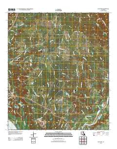 Elm Park Louisiana Historical topographic map, 1:24000 scale, 7.5 X 7.5 Minute, Year 2012