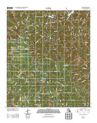 Elmer Louisiana Historical topographic map, 1:24000 scale, 7.5 X 7.5 Minute, Year 2012