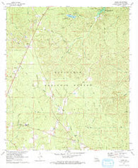Elmer Louisiana Historical topographic map, 1:24000 scale, 7.5 X 7.5 Minute, Year 1971