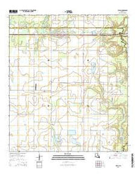 Elton Louisiana Current topographic map, 1:24000 scale, 7.5 X 7.5 Minute, Year 2015