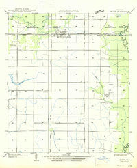 Elton Louisiana Historical topographic map, 1:31680 scale, 7.5 X 7.5 Minute, Year 1947