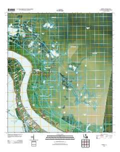 Empire Louisiana Historical topographic map, 1:24000 scale, 7.5 X 7.5 Minute, Year 2012
