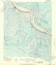 Empire Louisiana Historical topographic map, 1:62500 scale, 15 X 15 Minute, Year 1944