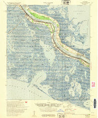 Empire Louisiana Historical topographic map, 1:62500 scale, 15 X 15 Minute, Year 1953