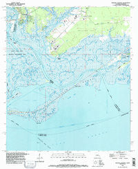 English Lookout Louisiana Historical topographic map, 1:24000 scale, 7.5 X 7.5 Minute, Year 1993