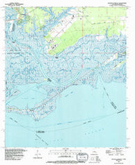 English Lookout Louisiana Historical topographic map, 1:24000 scale, 7.5 X 7.5 Minute, Year 1993