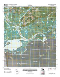 English Lookout Louisiana Historical topographic map, 1:24000 scale, 7.5 X 7.5 Minute, Year 2012