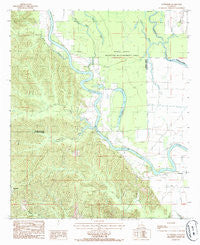 Enterprise Louisiana Historical topographic map, 1:24000 scale, 7.5 X 7.5 Minute, Year 1984