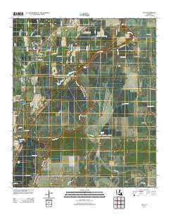 Epps Louisiana Historical topographic map, 1:24000 scale, 7.5 X 7.5 Minute, Year 2012
