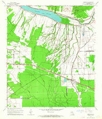 Erwinville Louisiana Historical topographic map, 1:24000 scale, 7.5 X 7.5 Minute, Year 1962