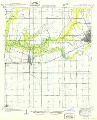 Estherwood Louisiana Historical topographic map, 1:31680 scale, 7.5 X 7.5 Minute, Year 1949