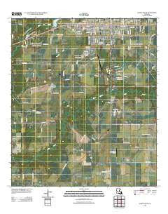 Eunice South Louisiana Historical topographic map, 1:24000 scale, 7.5 X 7.5 Minute, Year 2012