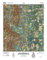 Evans Louisiana Historical topographic map, 1:24000 scale, 7.5 X 7.5 Minute, Year 2010