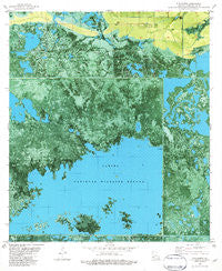 F-R Ranch Louisiana Historical topographic map, 1:24000 scale, 7.5 X 7.5 Minute, Year 1982