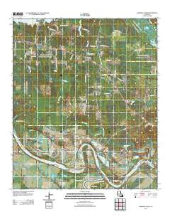 Fairview Alpha Louisiana Historical topographic map, 1:24000 scale, 7.5 X 7.5 Minute, Year 2012