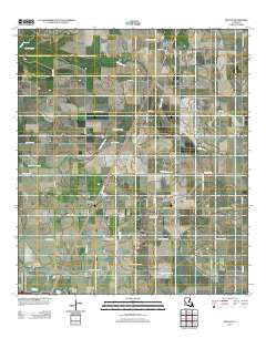 Fenton Louisiana Historical topographic map, 1:24000 scale, 7.5 X 7.5 Minute, Year 2012