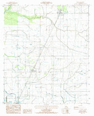 Fenton Louisiana Historical topographic map, 1:24000 scale, 7.5 X 7.5 Minute, Year 1985