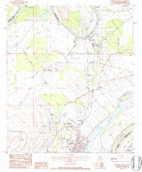 Ferriday North Louisiana Historical topographic map, 1:24000 scale, 7.5 X 7.5 Minute, Year 1983