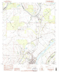 Ferriday North Louisiana Historical topographic map, 1:24000 scale, 7.5 X 7.5 Minute, Year 1983
