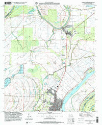 Ferriday North Louisiana Historical topographic map, 1:24000 scale, 7.5 X 7.5 Minute, Year 1999