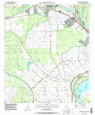 Ferriday South Louisiana Historical topographic map, 1:24000 scale, 7.5 X 7.5 Minute, Year 1995