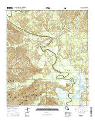 Fishville Louisiana Current topographic map, 1:24000 scale, 7.5 X 7.5 Minute, Year 2015