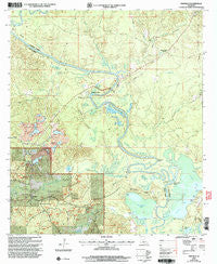 Fishville Louisiana Historical topographic map, 1:24000 scale, 7.5 X 7.5 Minute, Year 2003