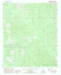 Flat Creek Louisiana Historical topographic map, 1:24000 scale, 7.5 X 7.5 Minute, Year 1984