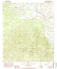 Flora Louisiana Historical topographic map, 1:24000 scale, 7.5 X 7.5 Minute, Year 1983
