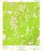 Florien Louisiana Historical topographic map, 1:24000 scale, 7.5 X 7.5 Minute, Year 1954