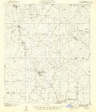 Florien Louisiana Historical topographic map, 1:62500 scale, 15 X 15 Minute, Year 1942