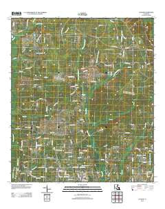 Folsom Louisiana Historical topographic map, 1:24000 scale, 7.5 X 7.5 Minute, Year 2012